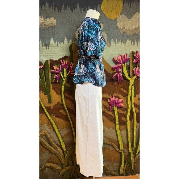 Anthropologie Conditions Apply Samita Blouse S - Picture 8 of 14